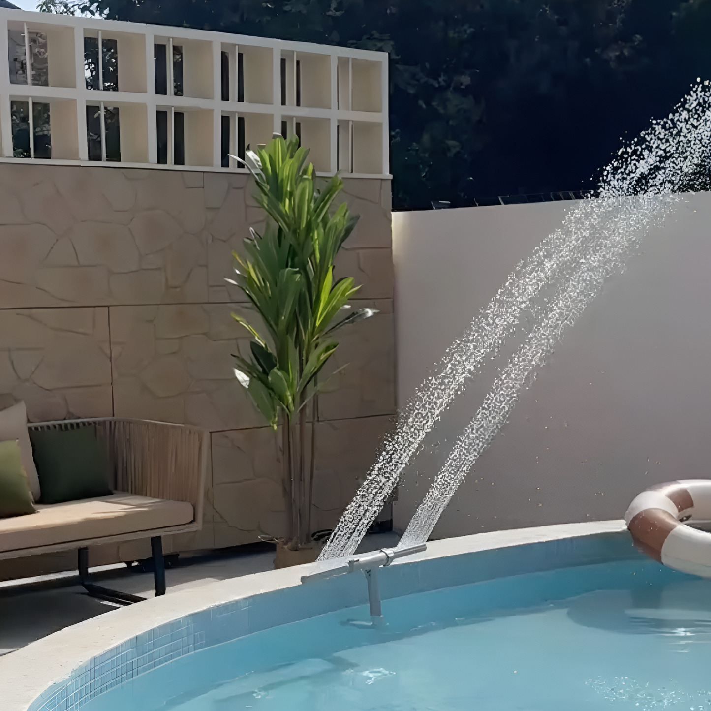 AquaSpire™ Pool Fountain Attachment