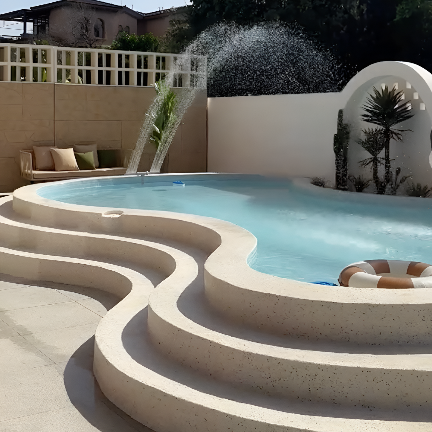 AquaSpire™ Pool Fountain Attachment